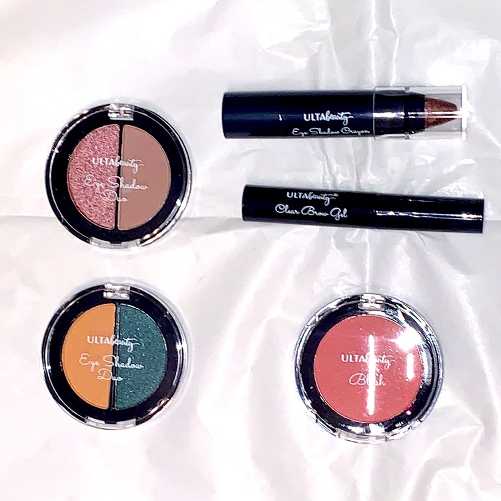 Ulta Makeup Bundle - Travel Size Eyeshadows, eye crayon, brow gel & blush. New! - Picture 9 of 10